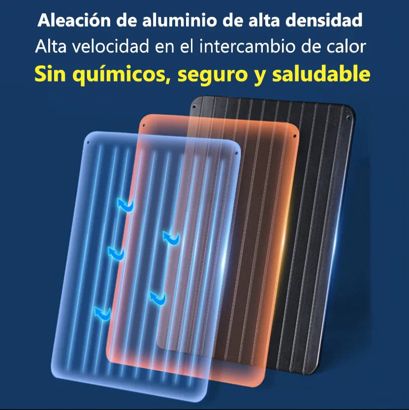 Tabla descongelante para alimentos