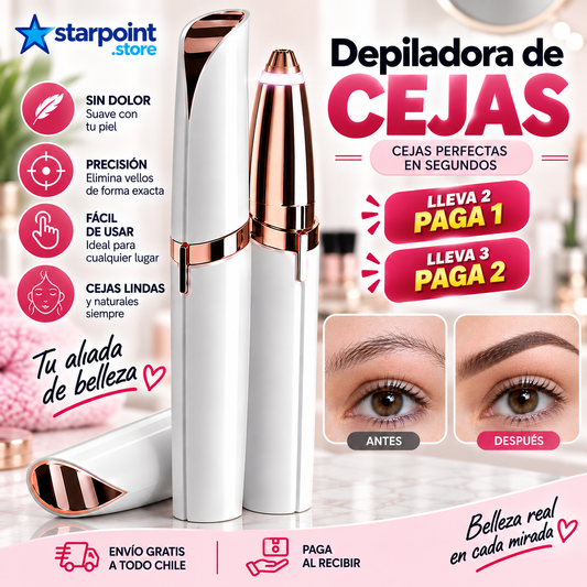 DEPILADORA DE CEJAS PORTÁTIL