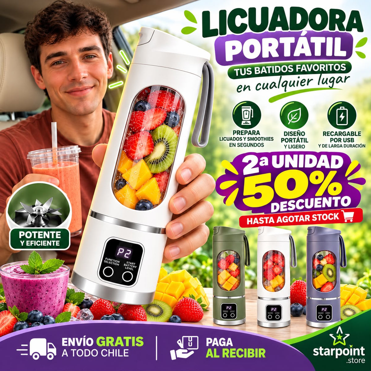 Licuadora Portátil