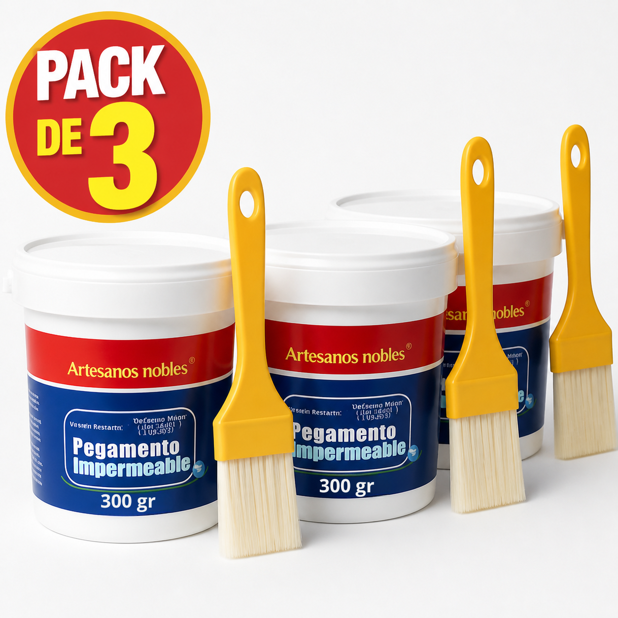 PACK X3 SELLADOR IMPERMEABLE 300g