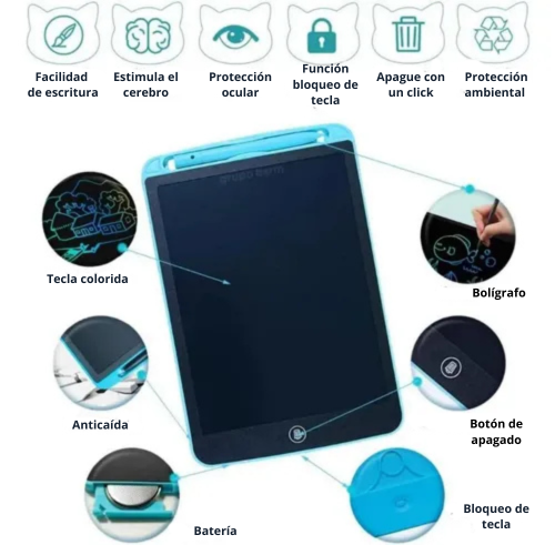 M - KIT TABLET LCD INFANTIL X2