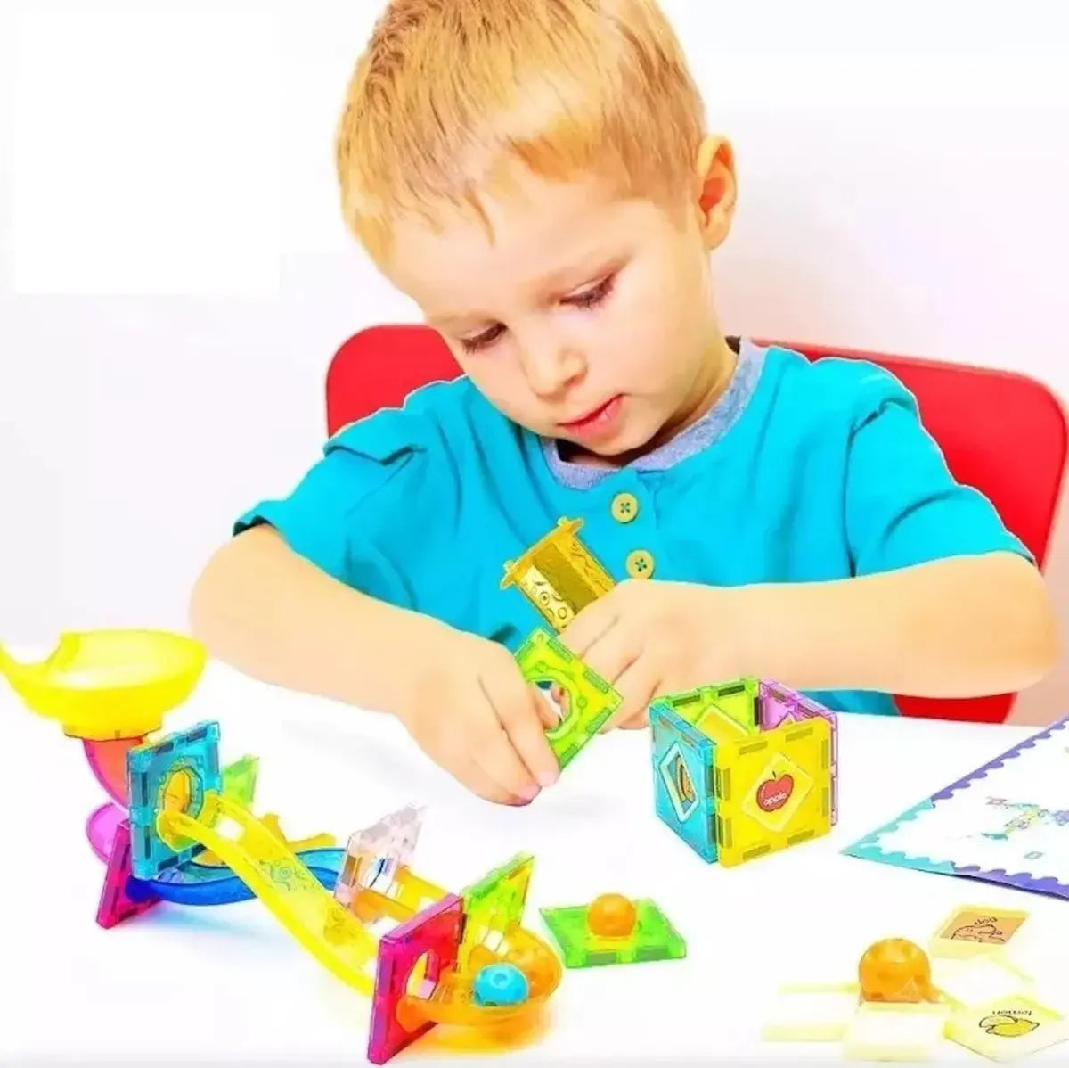 Juguete Magnético Magnetic Diy Blocks 42