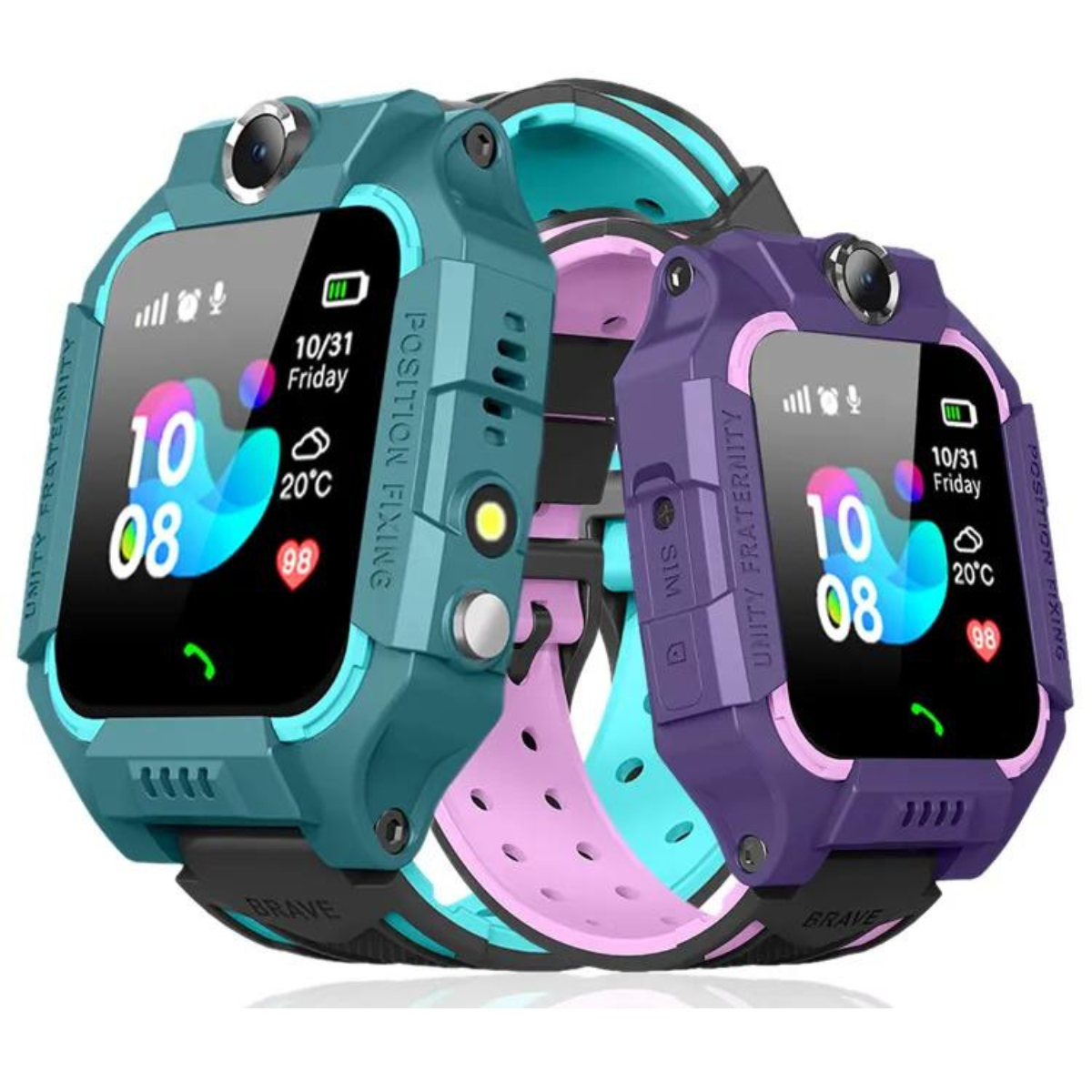 Reloj inteligente con rastreador y resistente al agua
